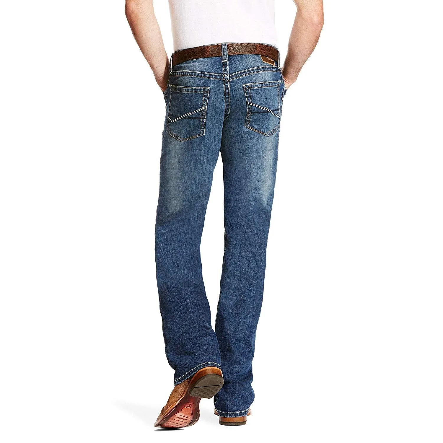 Ariat Men's M5 Slim Chapman Tekstretch Stackable Straight Leg Jean