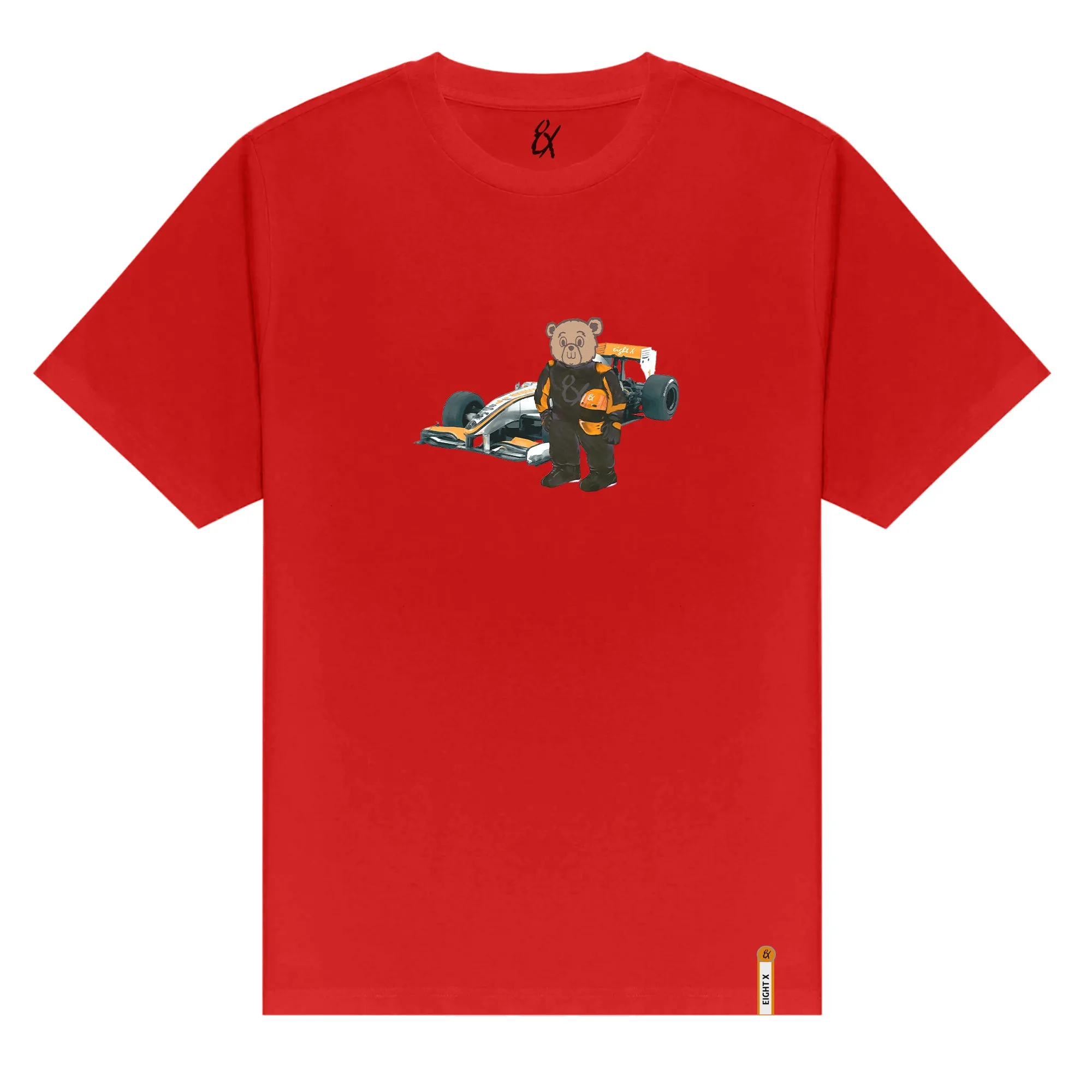 Bear Turismo Graphic T-Shirt - Red