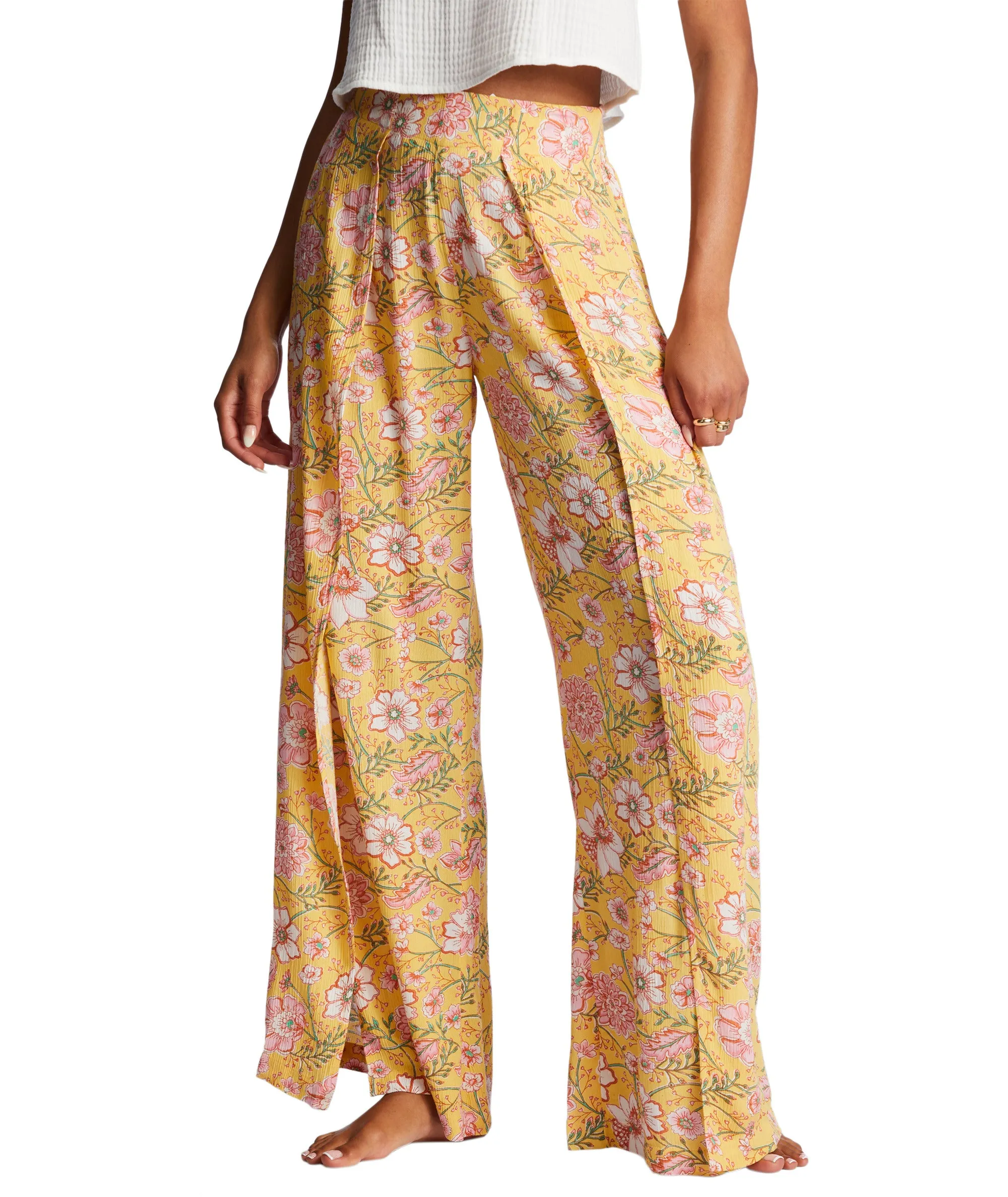 Billabong Split Spirit Pants-Golden Peach