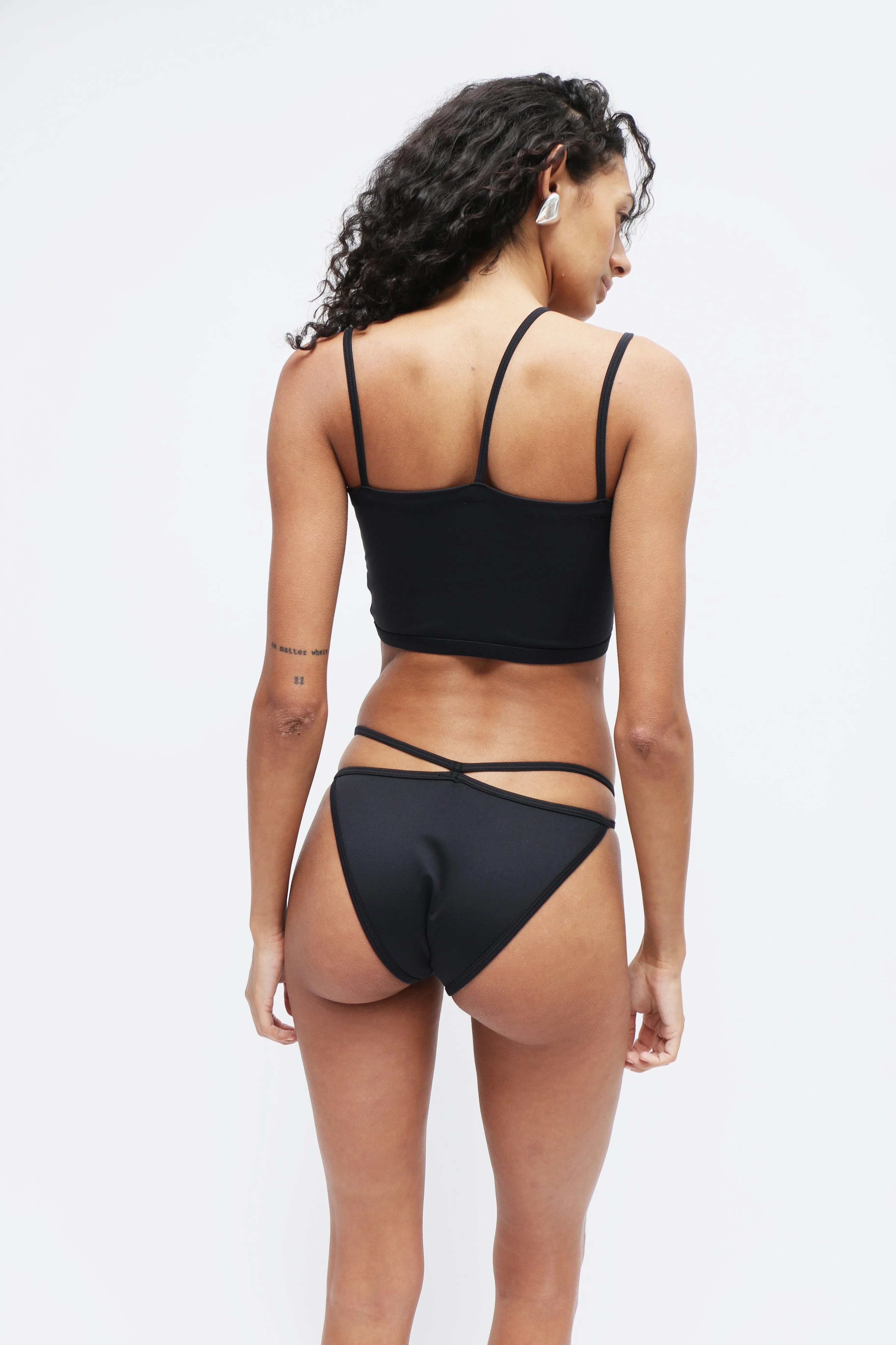 Black Nida Swim Pants