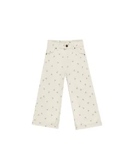 Blue Daisy Straight Leg Pant