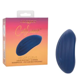 CalExotics Cashmere Velvet Curve Rechargeable Silicone Massager