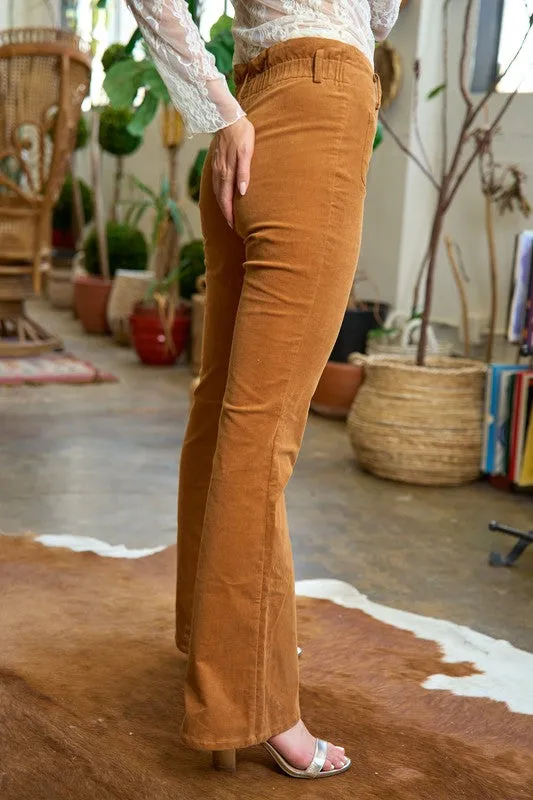 CORDUROY FLARE PANT