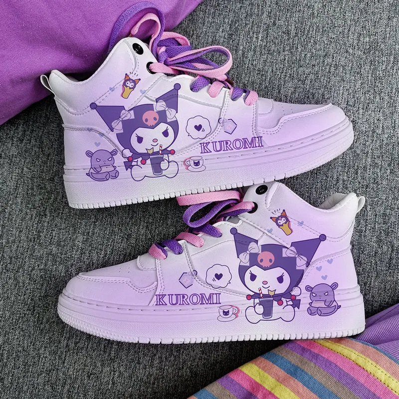 Cute Kawaii Kulomi High-top Comfortable Sneakers