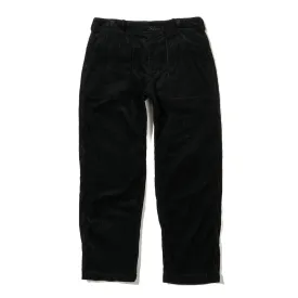 Fatigue Pant - Black Cotton 8W Corduroy