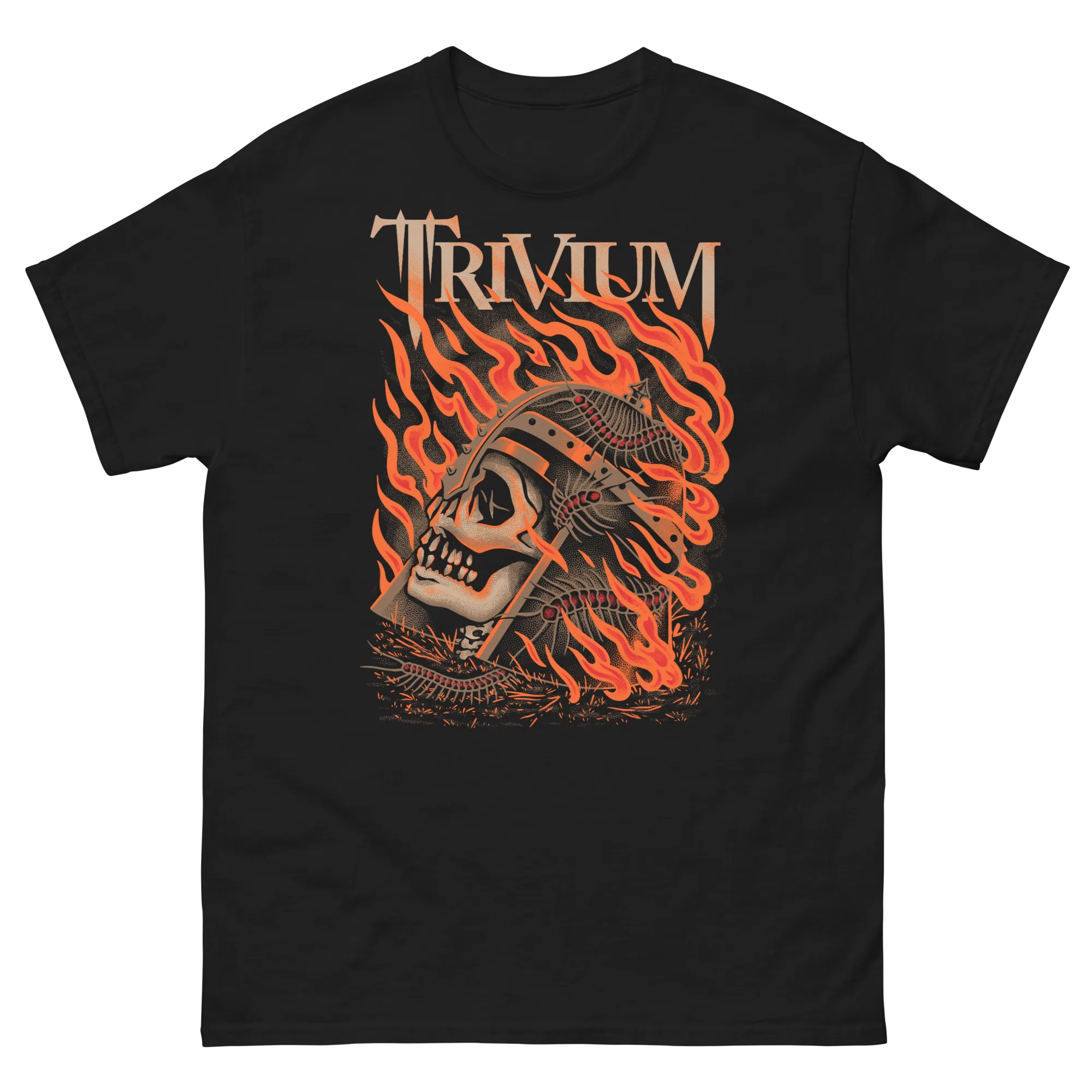 Flaming Skull T-Shirt