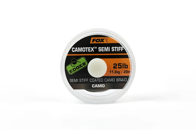 Fox Edges Camotex Semi Stiff Coated Camo Braid 20m