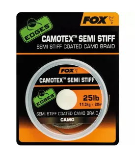 Fox Edges Camotex Semi Stiff Coated Camo Braid 20m