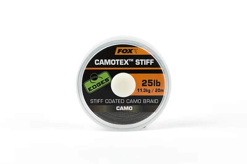 Fox Edges Camotex Stiff Coated Camo Braid 20m