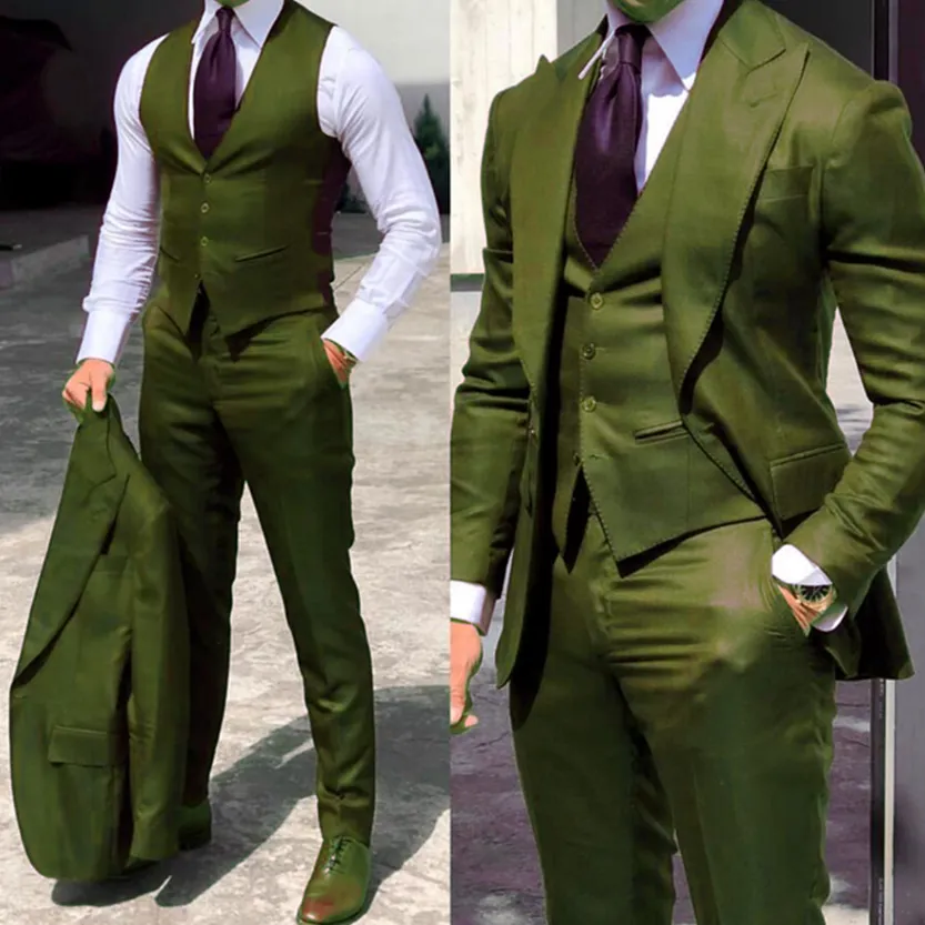 Funki Buys | Suits | Men's 3 Pcs Slim Fit Formal Wedding Suits