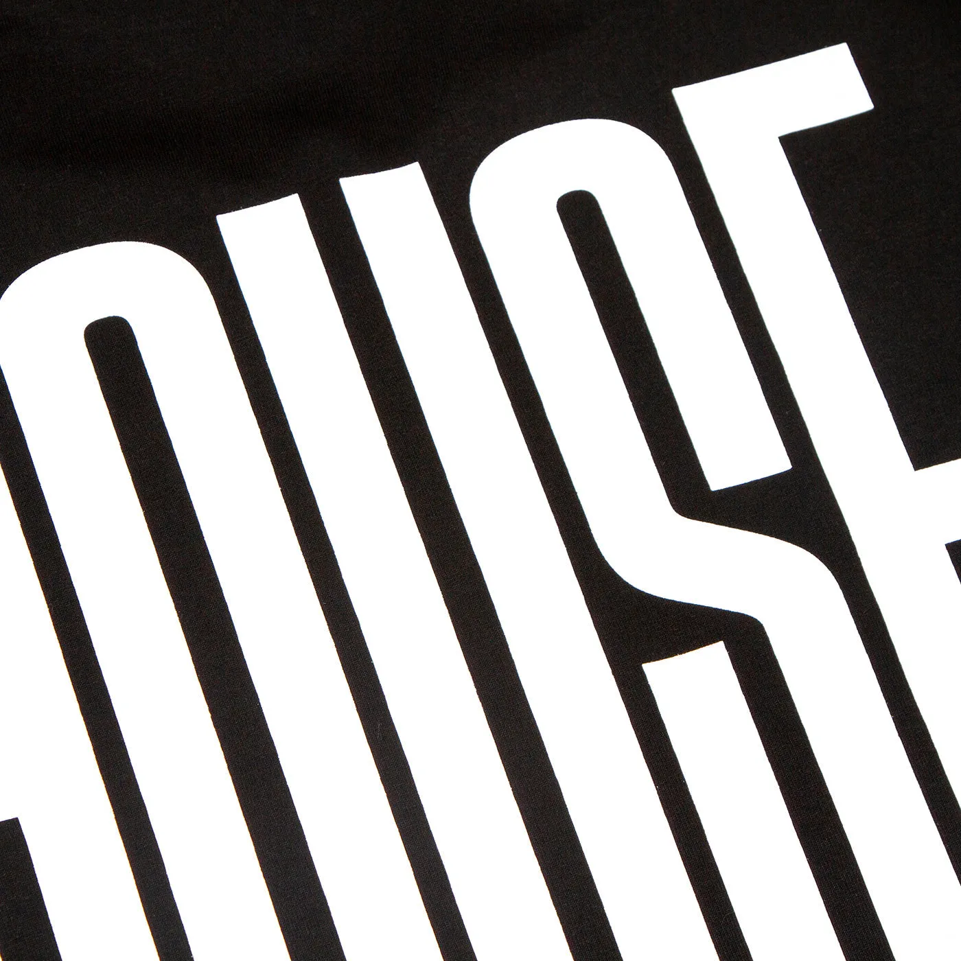 Higher House Front Print - Tshirt - Black