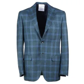 Kiton Check Cashmere Sport Coat