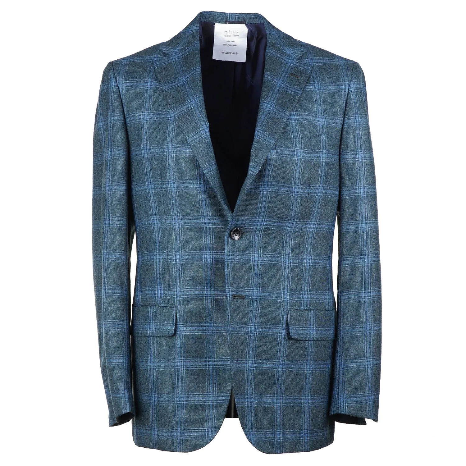 Kiton Check Cashmere Sport Coat