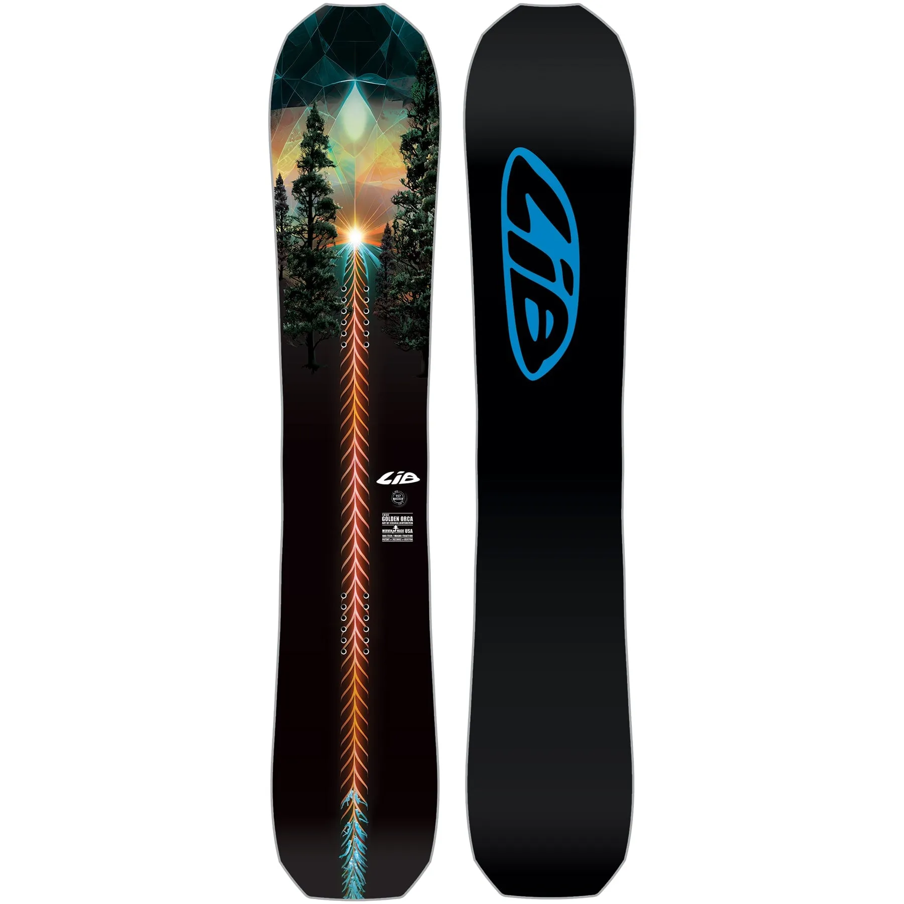 Sure! Heres an optimized title for your e-commerce product:

Lib Tech Golden Orca 2025 *B-Grade* Snowboard - High-Performance Freestyle Board with Eco-Friendly Construction