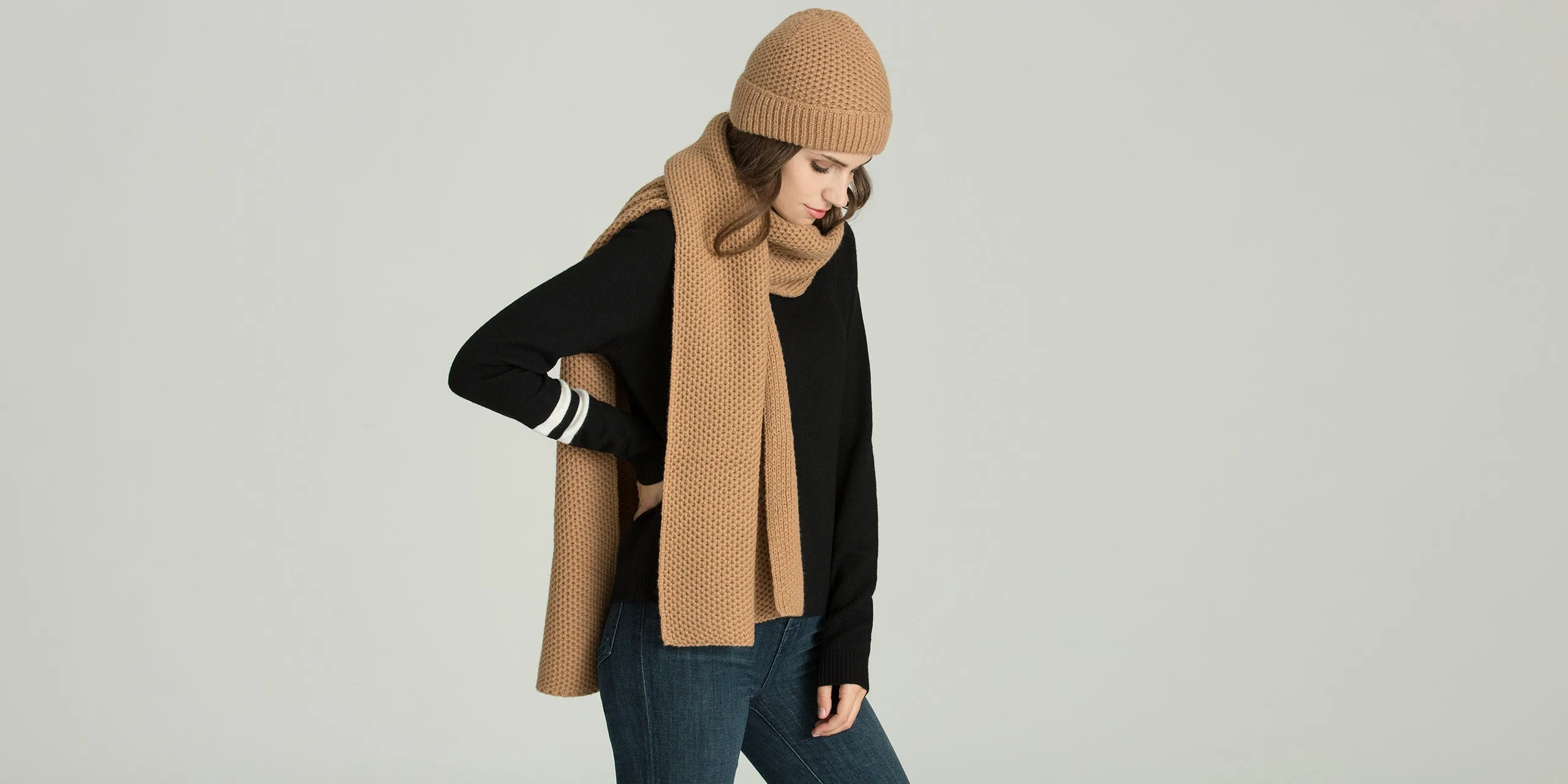 Luxe Scarf - Camel