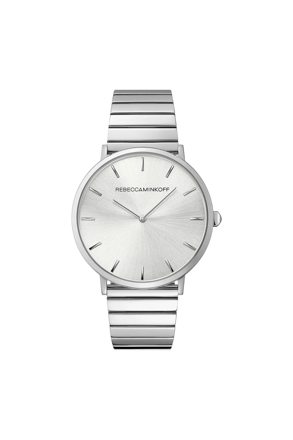 Major Silver Tone Bracelet Watch, 40MM