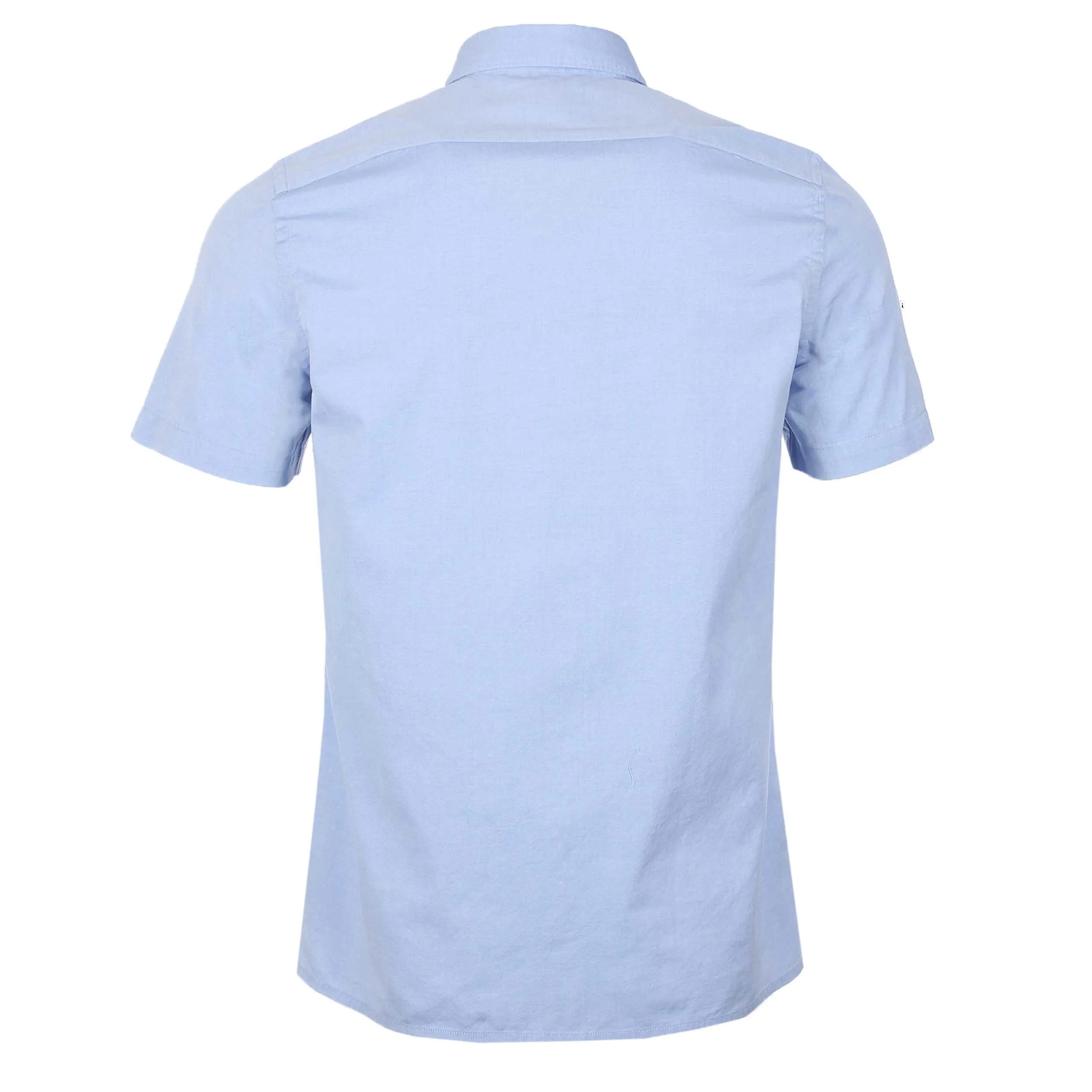 Paul Smith Casual Fit Zeb Badge SS Shirt in Sky Blue