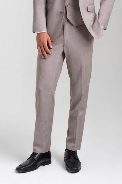 "Brunswick" Sand Ultra Slim Suit Pants