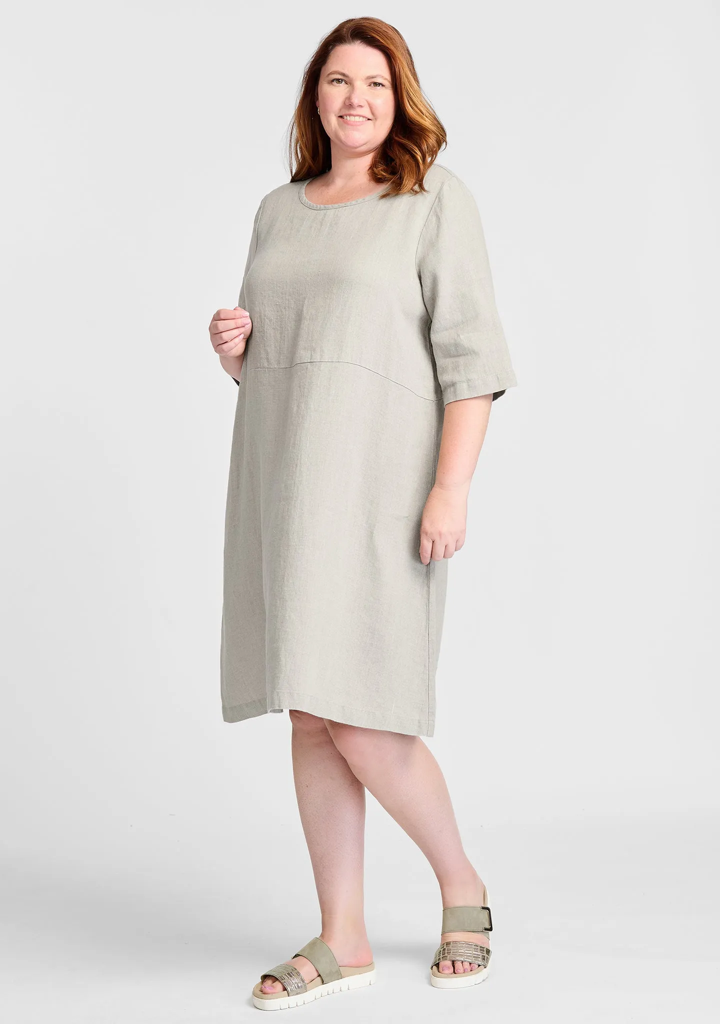 Simple Dress - Linen Shift Dress - FINAL SALE