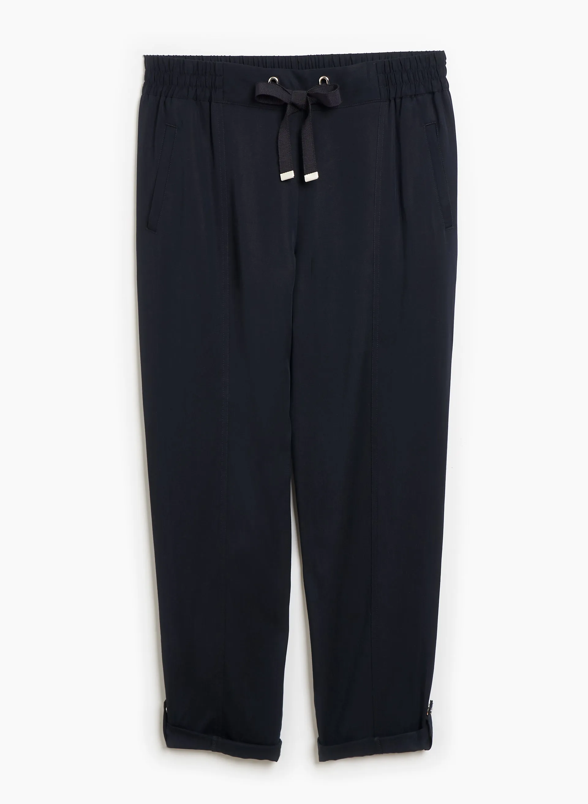 Straight Leg Tencel Pants