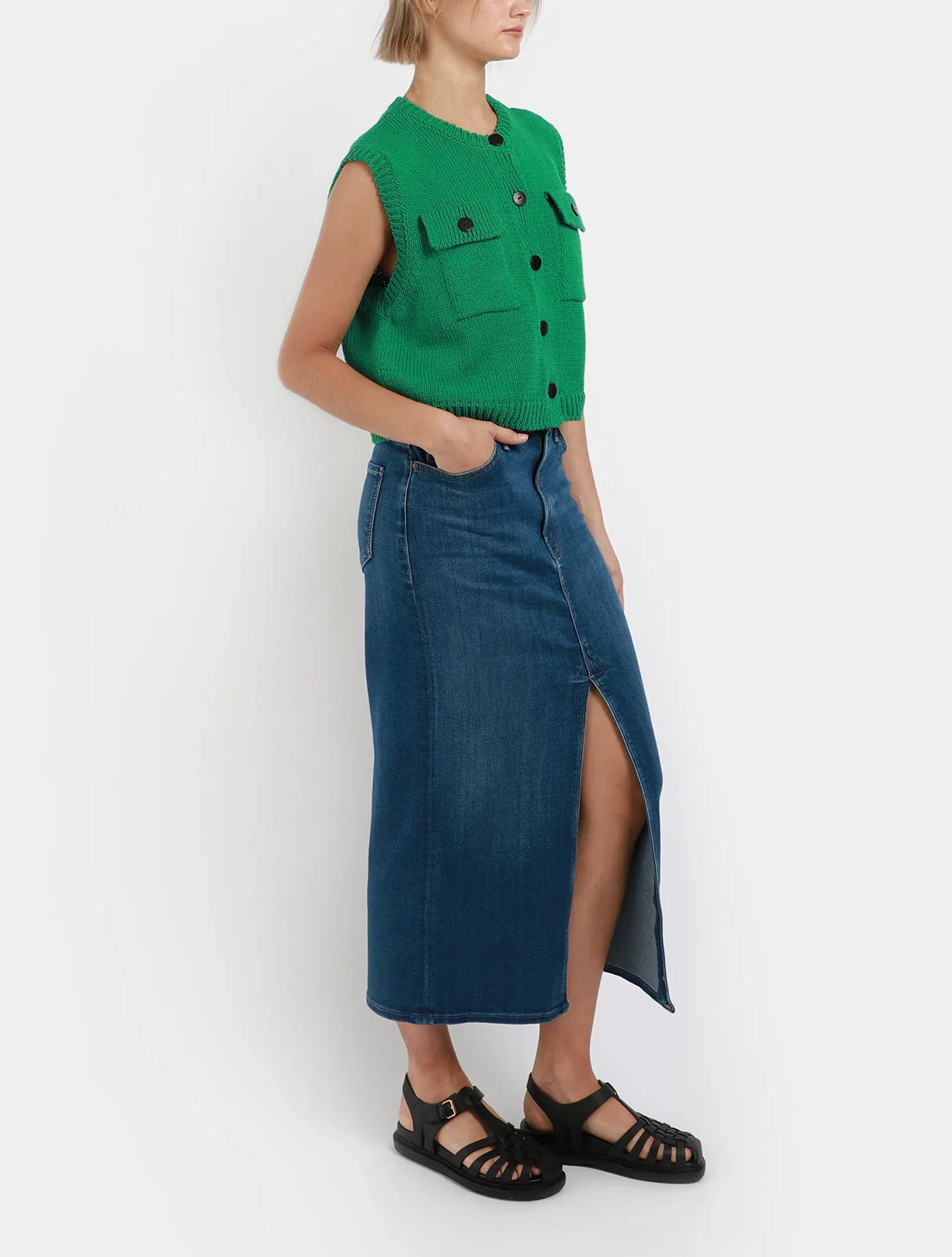 The Reverse Pencil Pusher Skirt