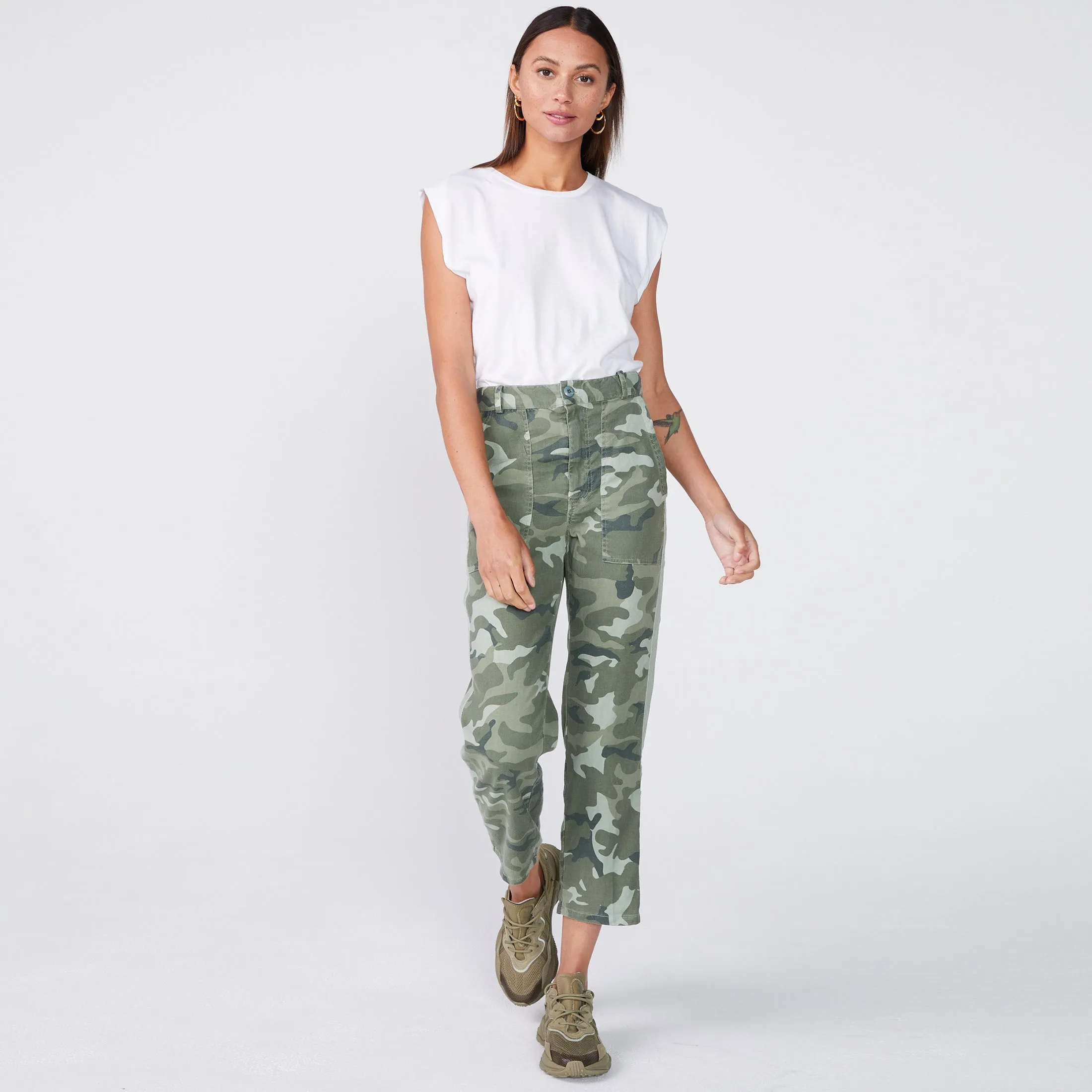 Urban Camo Straight Leg Pant