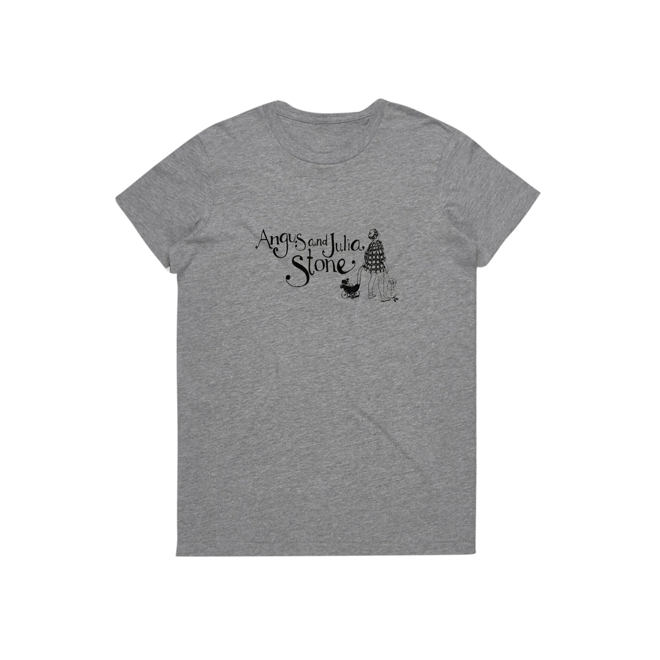 Vintage Collection / Logo / Women's Grey T-shirt