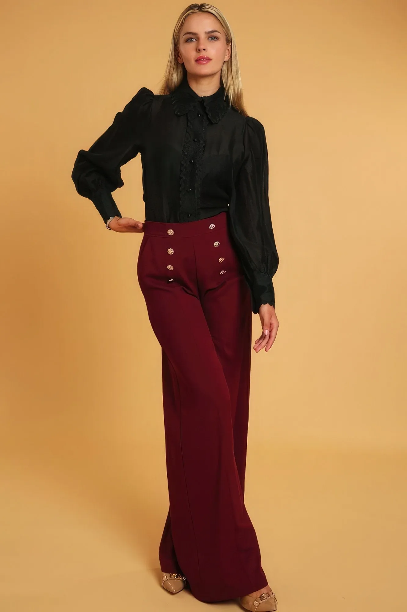 Women's High waisted dressy pants